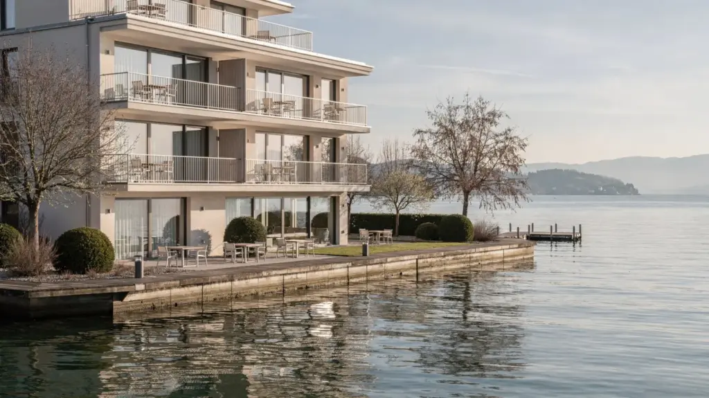 Hotel am Bodensee direkt am See in ruhiger Uferlage