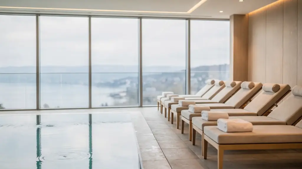 Wellnesshotel am Bodensee mit Spa-Bereich, Pool und Blick auf den See
