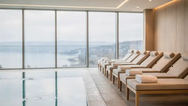 Wellnesshotel am Bodensee mit Spa-Bereich, Pool und Blick auf den See