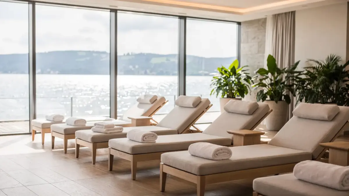 Wellnesshotel am Bodensee mit Spa-Lounge und Seeblick für den Kurzurlaub