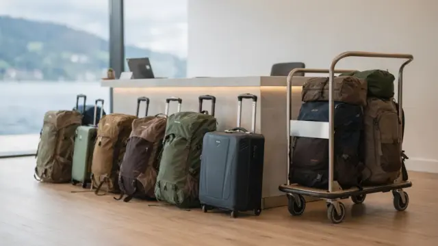 Hotel am Bodensee mit Gepäcktransfer und Gepäck für Mehrtagestouren